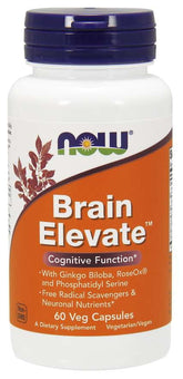 Brain elevate 60 NOW FOODS-Kapseln